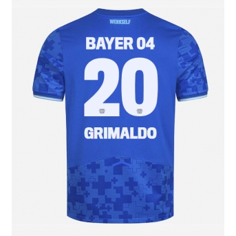 Billige Fotballdrakt Bayer Leverkusen Alejandro Grimaldo #20 Replika Tredjedrakt 2025-26 Kortermet
